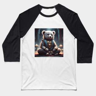 Teddy meditating Baseball T-Shirt